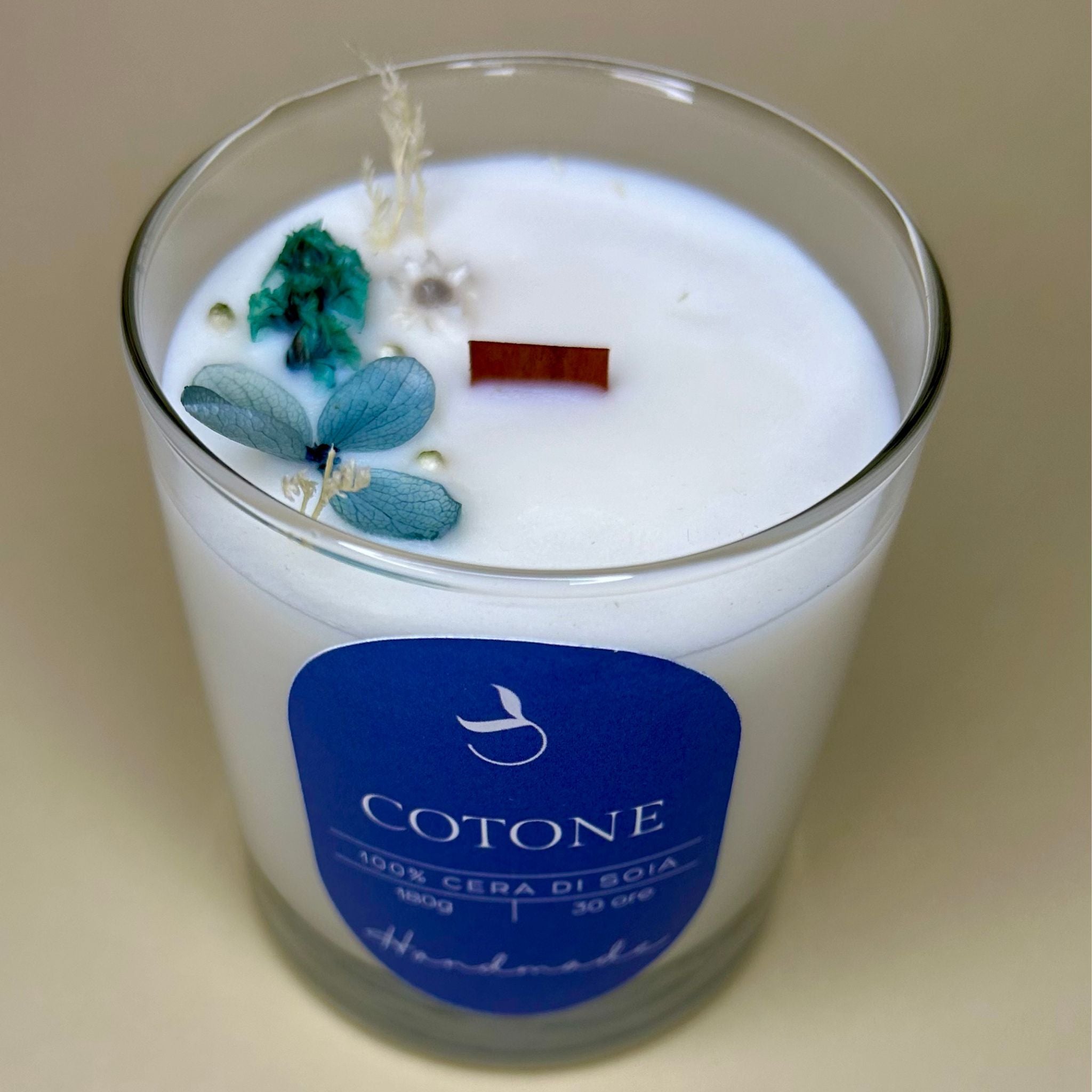 Candela Cera di soia Cotone