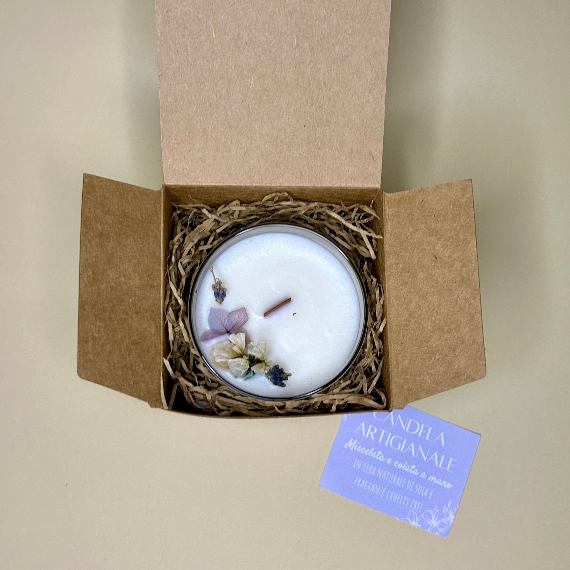 Candela Lavanda e Camomilla Interno