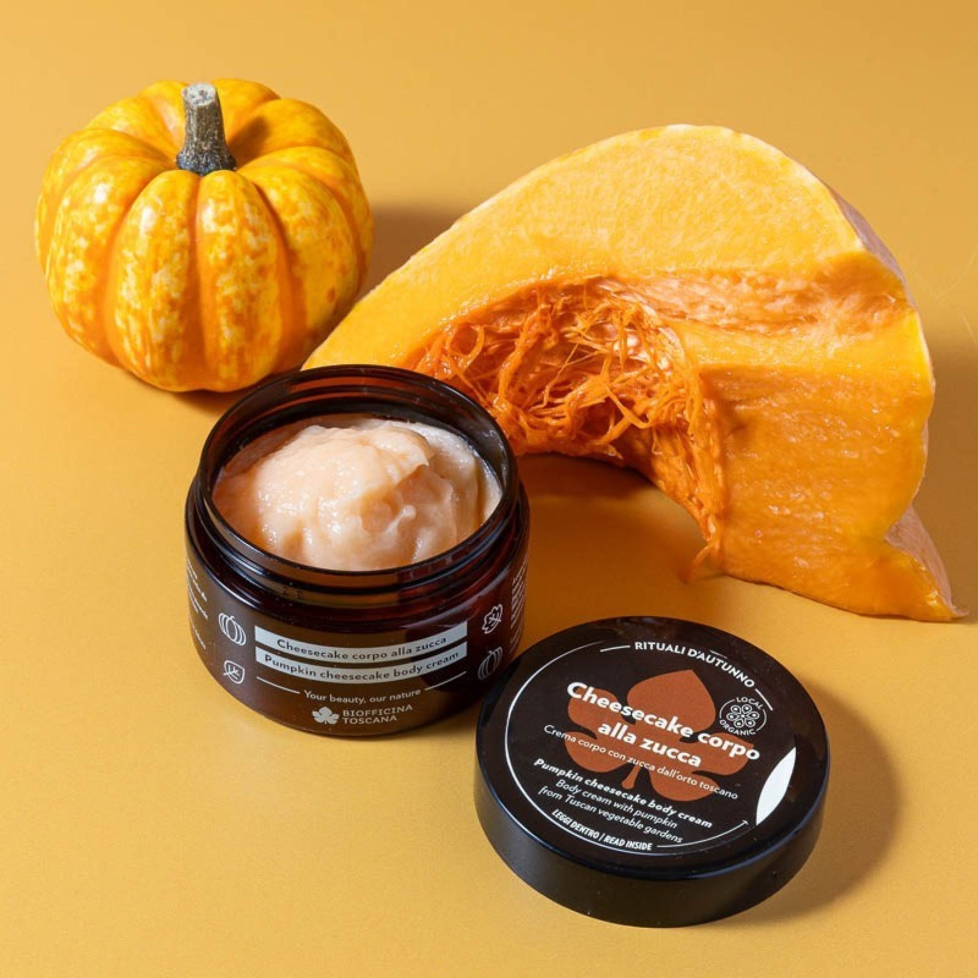 Cheesecake corpo alla zucca