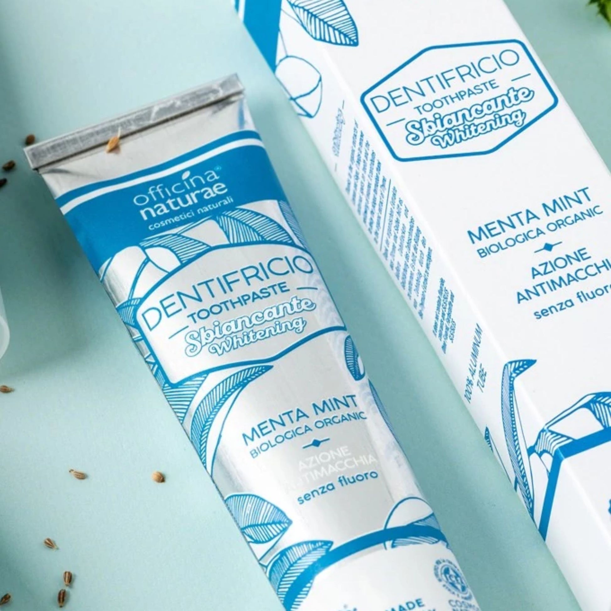 Dentifricio Naturale Sbiancante Menta