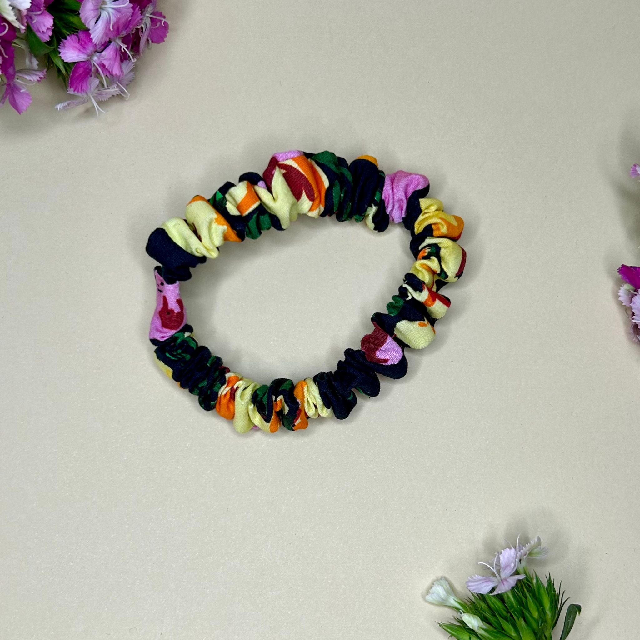 Elastico Fiori Cotone