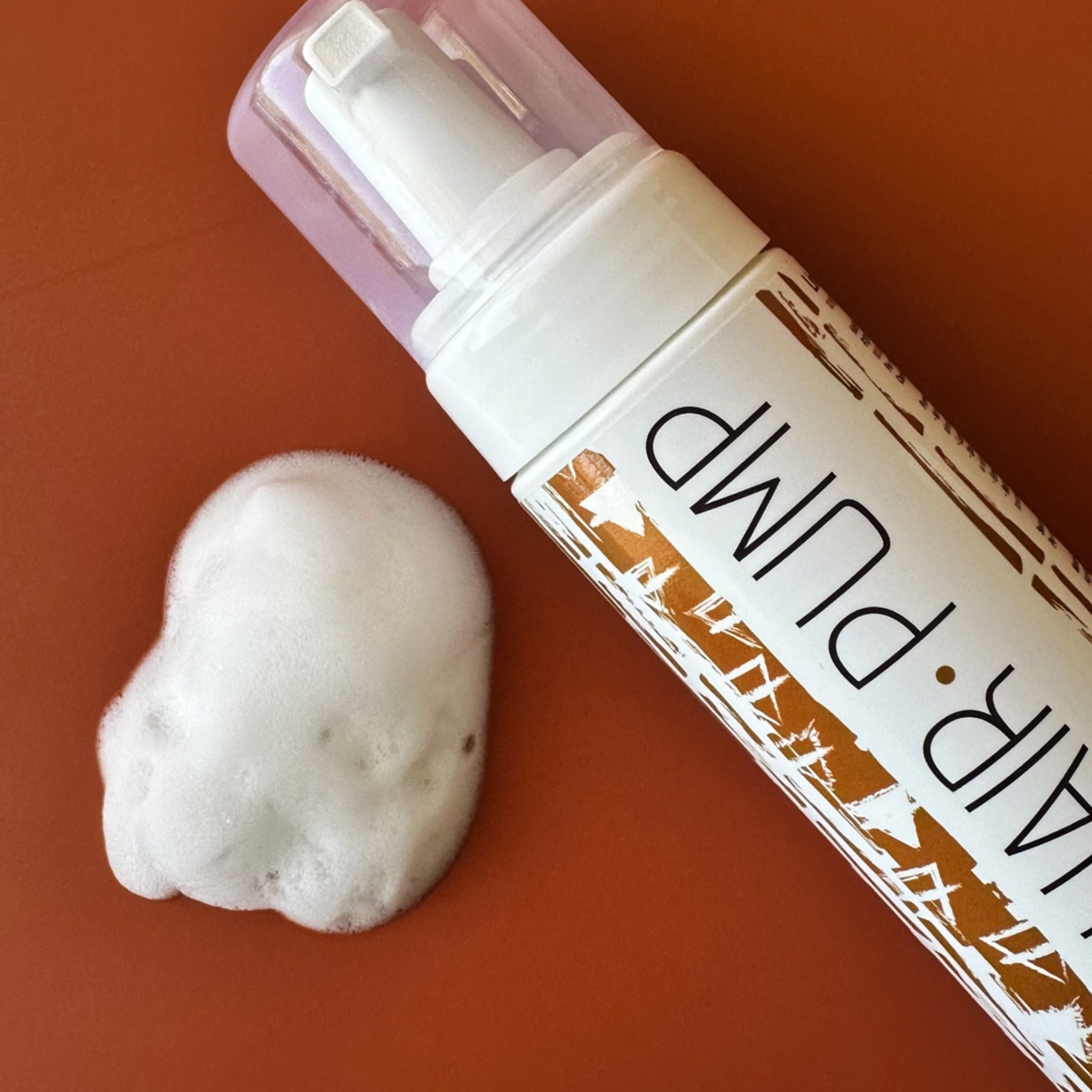 HAIR PUMP TERRA – Mousse capelli Fortificante