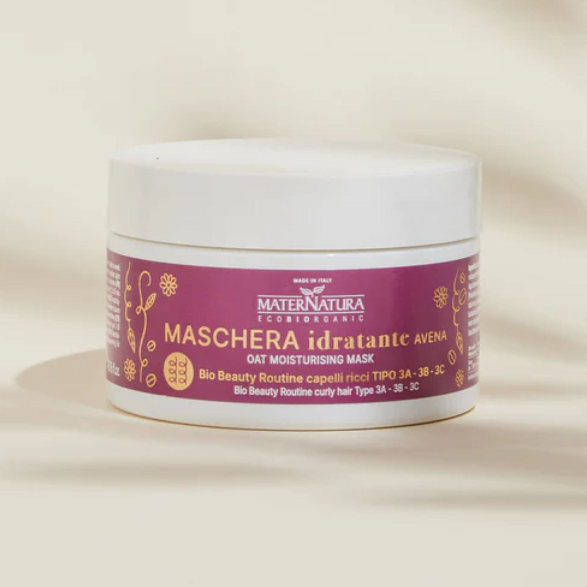 Maschera Idratante Capelli Ricci all’Avena