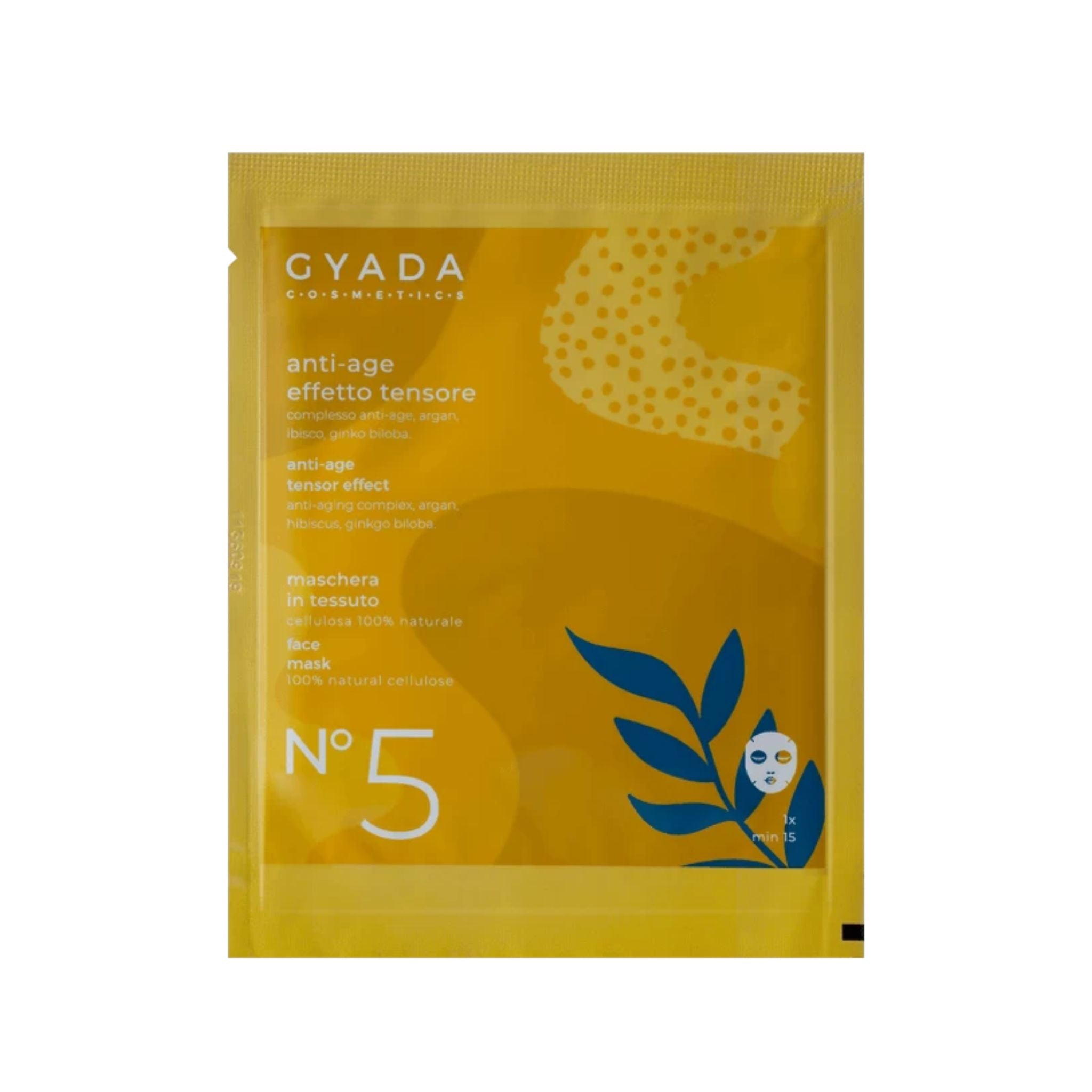 Maschera in Tessuto n.5 - Anti-Age Effetto Tensore