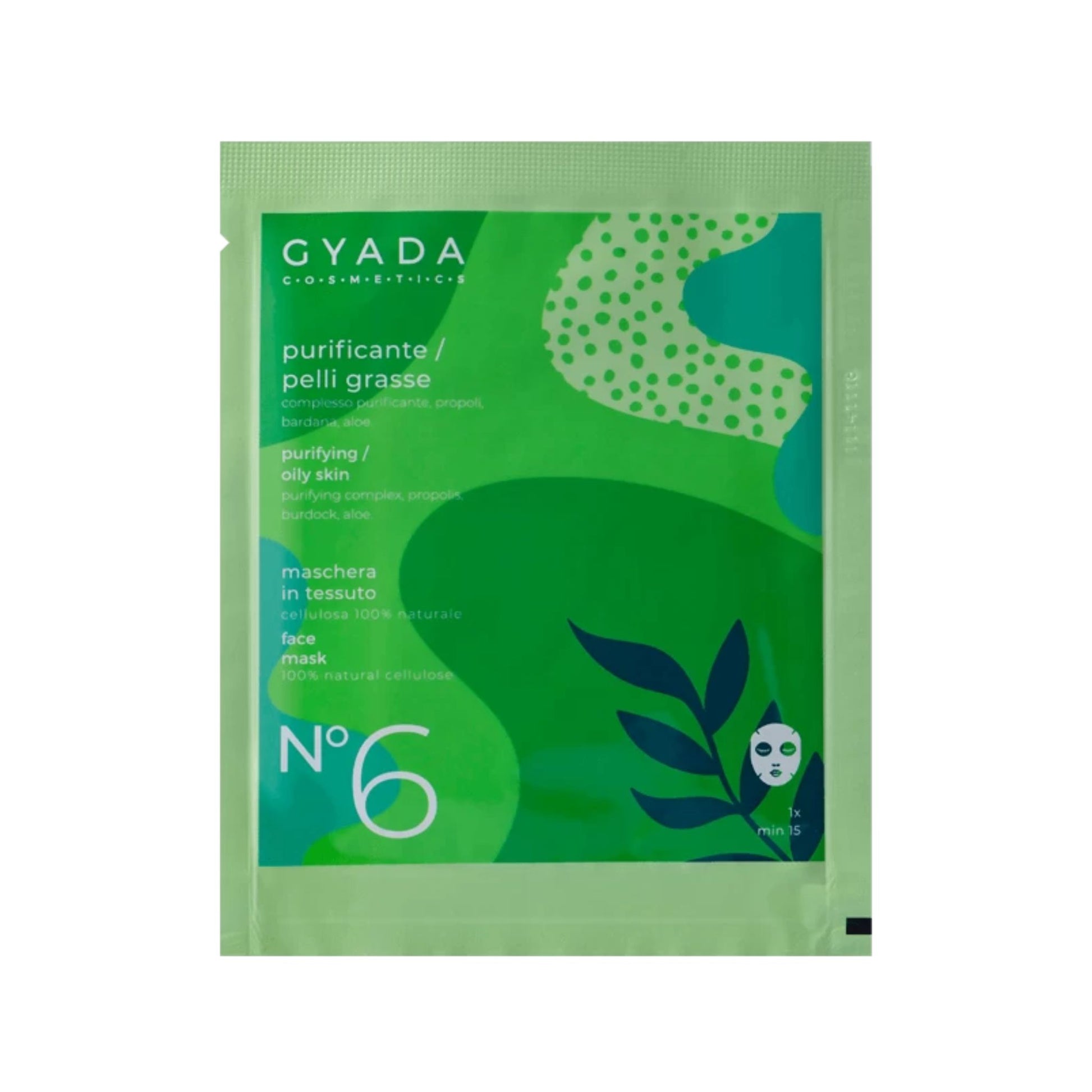 Maschera in Tessuto n.6 - Purificante