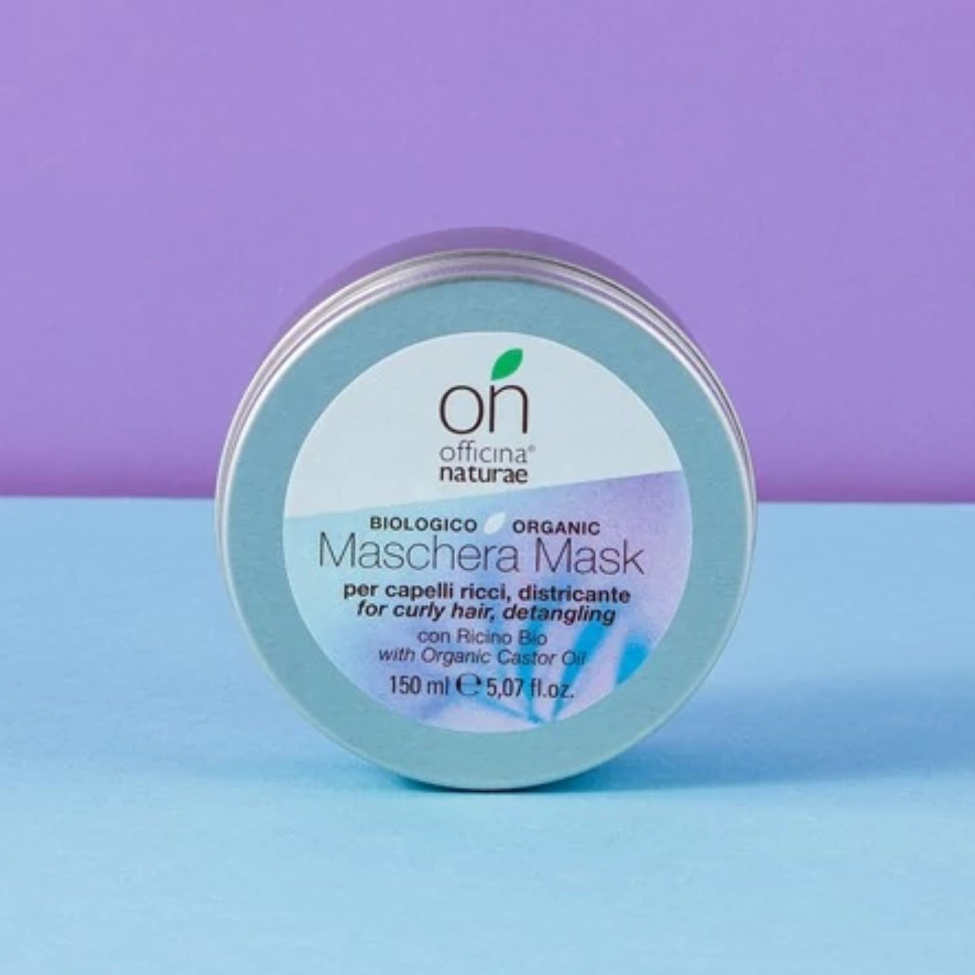 Maschera per capelli ricci districante