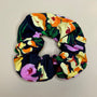 Scrunchie fiori cotone