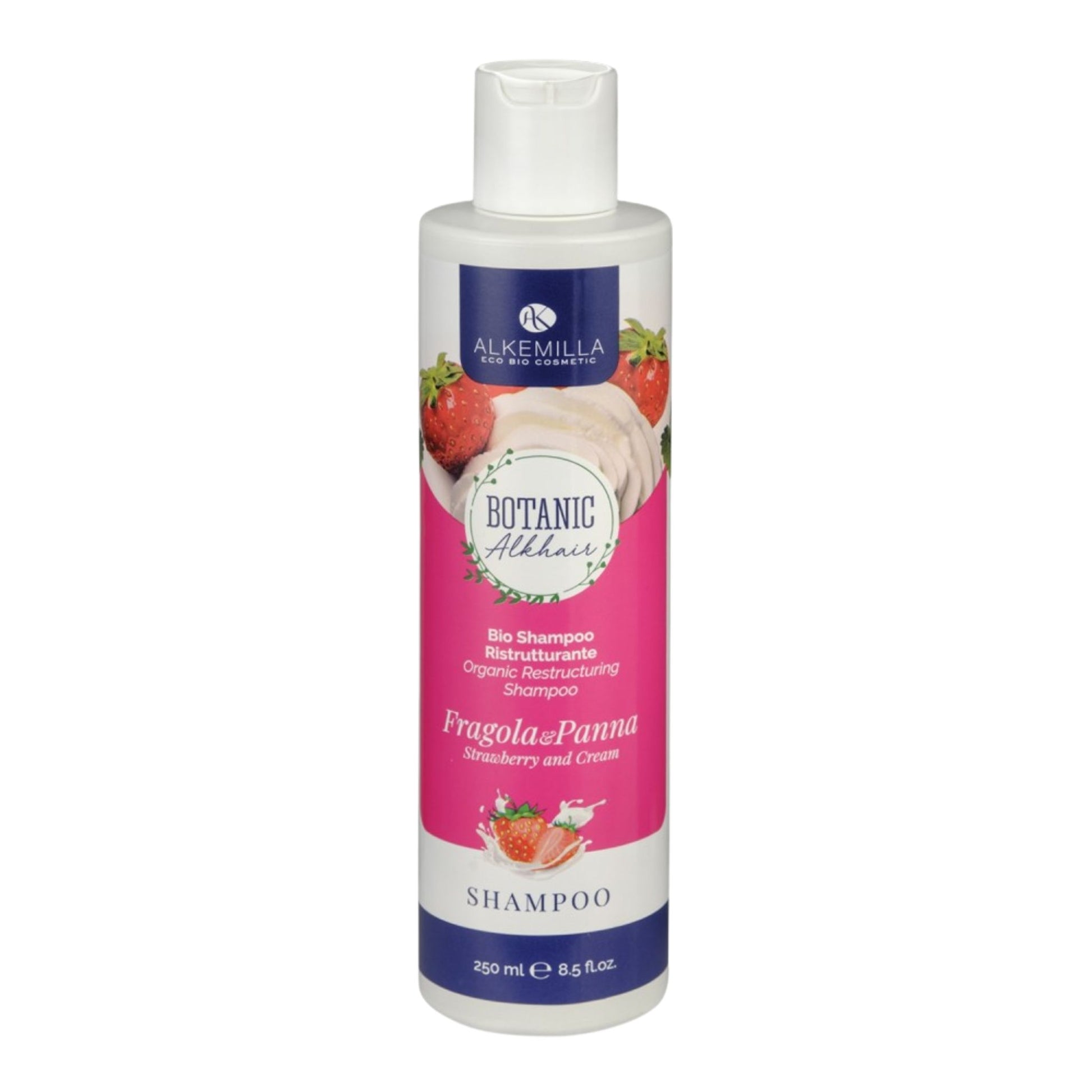 Shampoo Ristrutturante Panna e Fragola