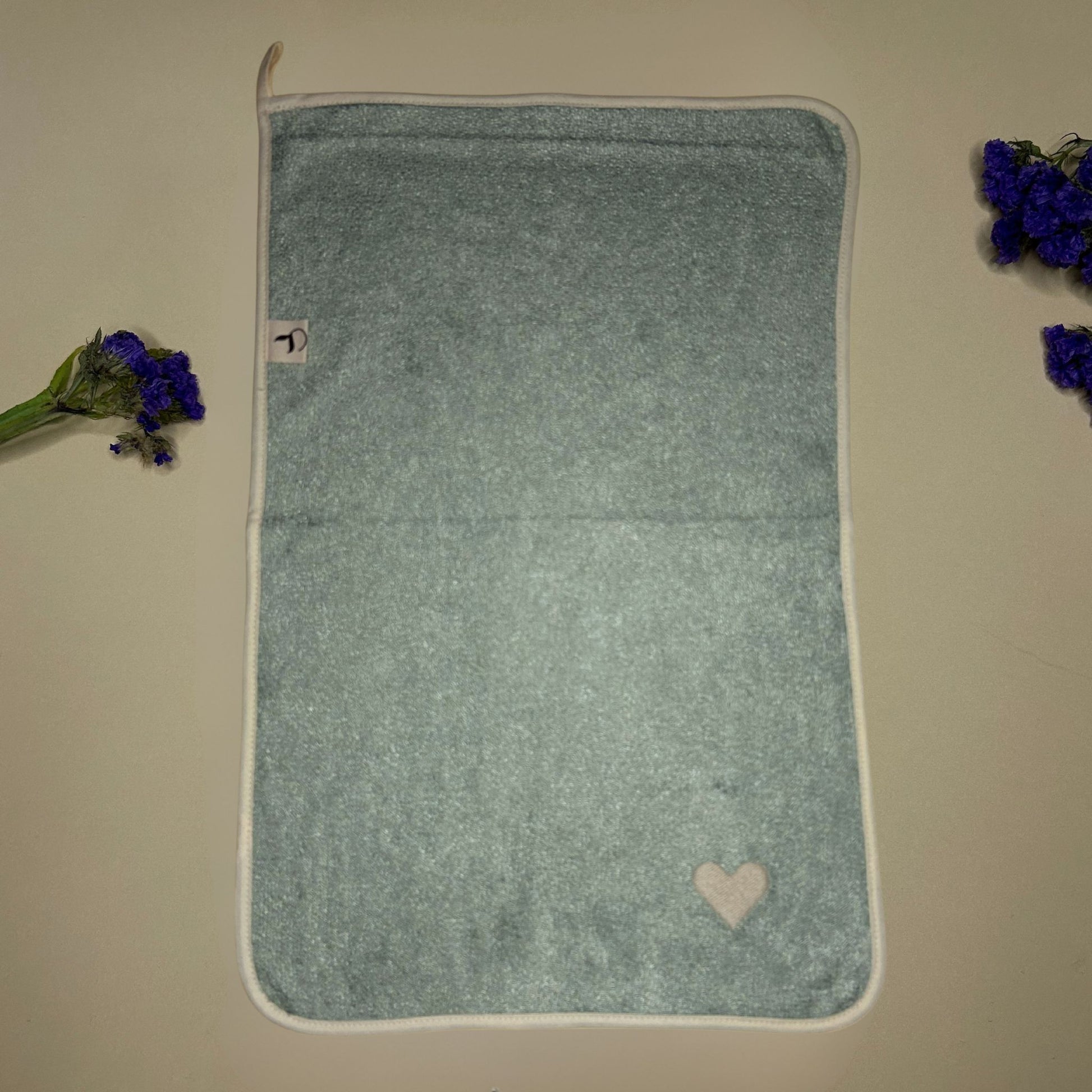 Asciugamano Viso Bambù Verde