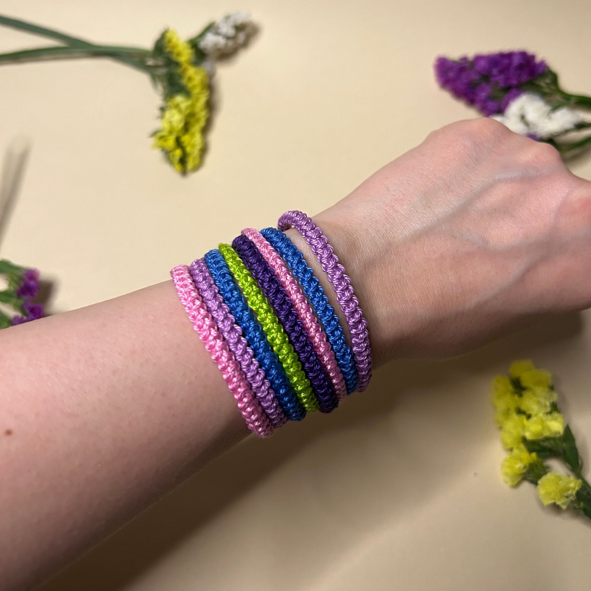 Bracciali Uncinetto