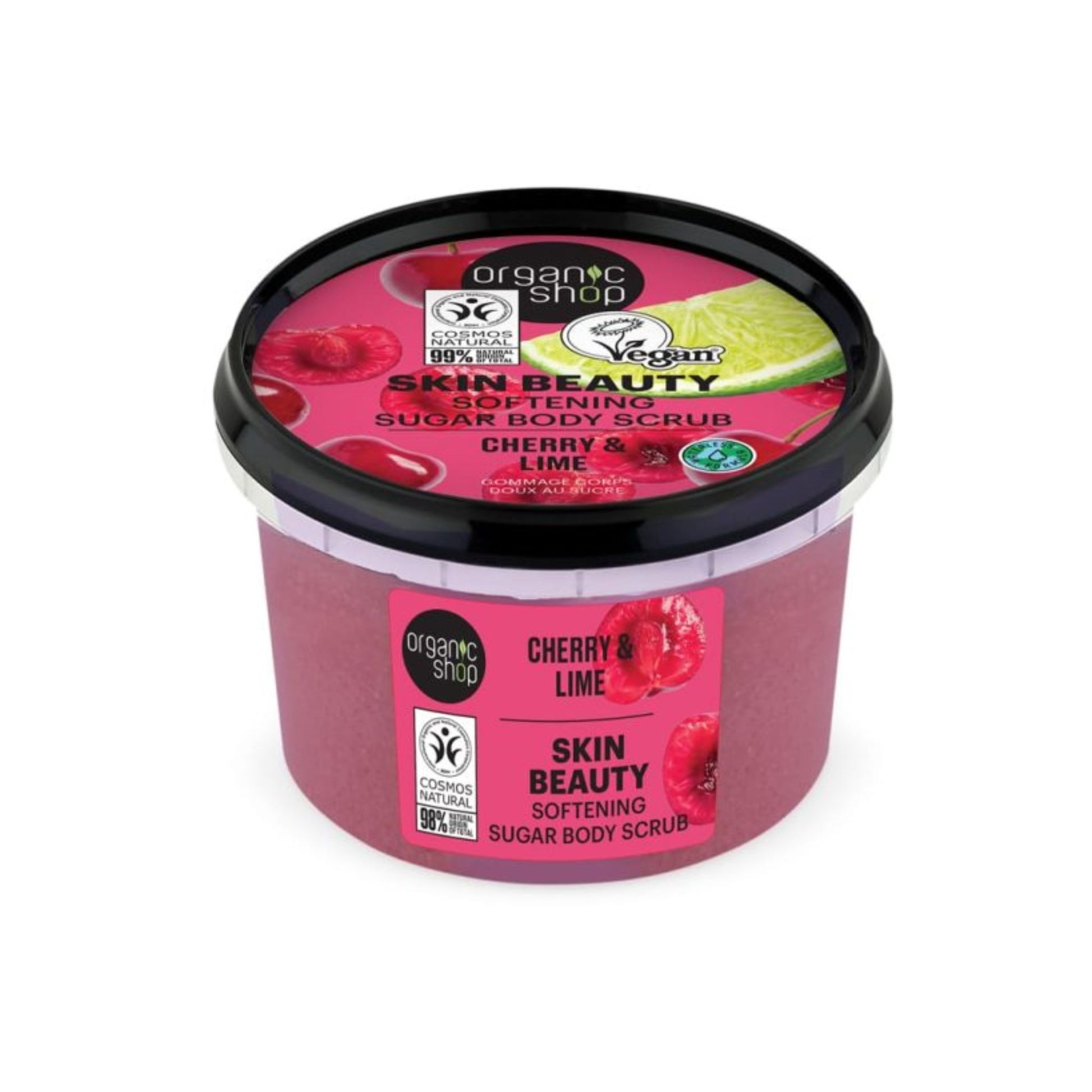 CHERRY AND LIME BODY SCRUB