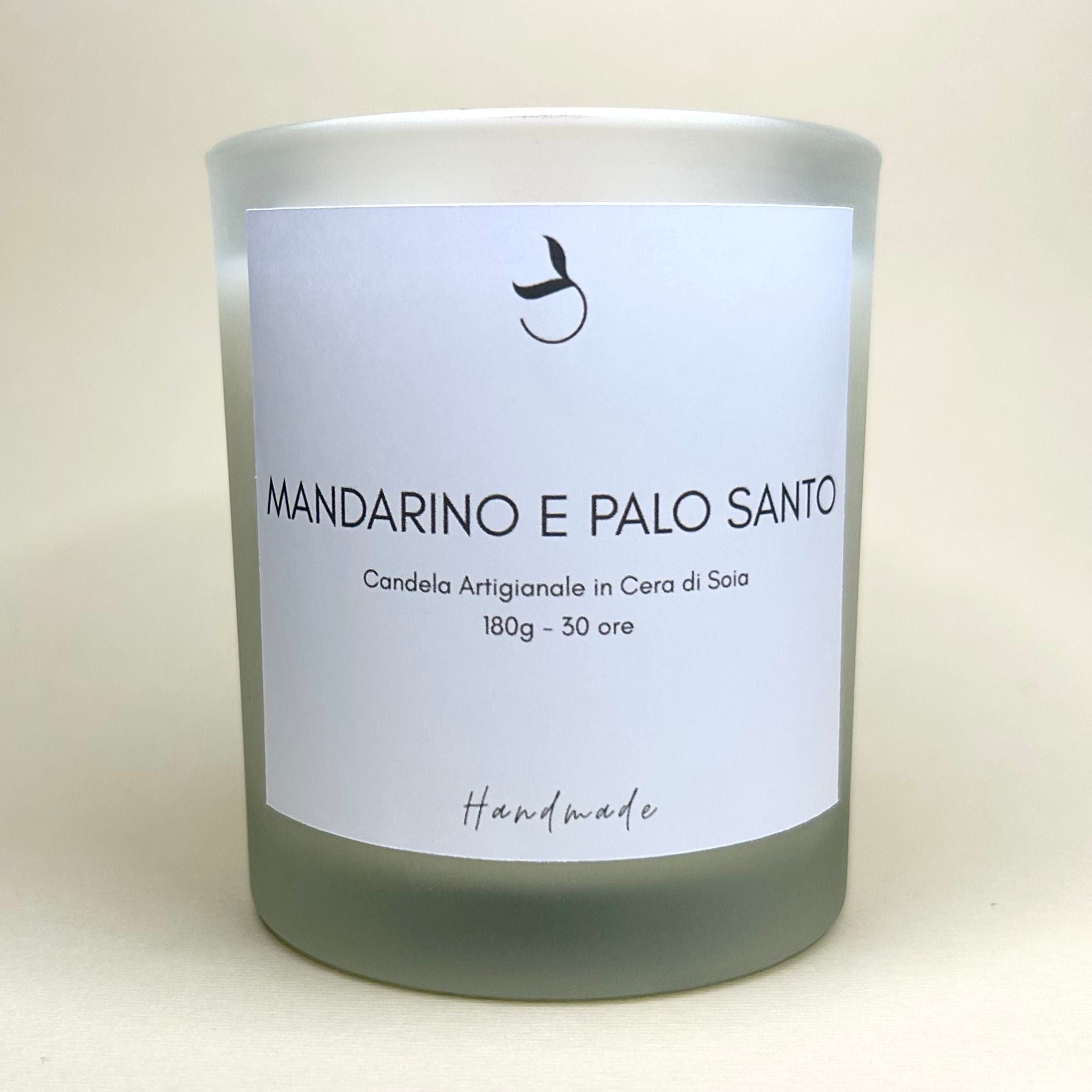 Candela Cera di Soia Palo Santo e Mandarino