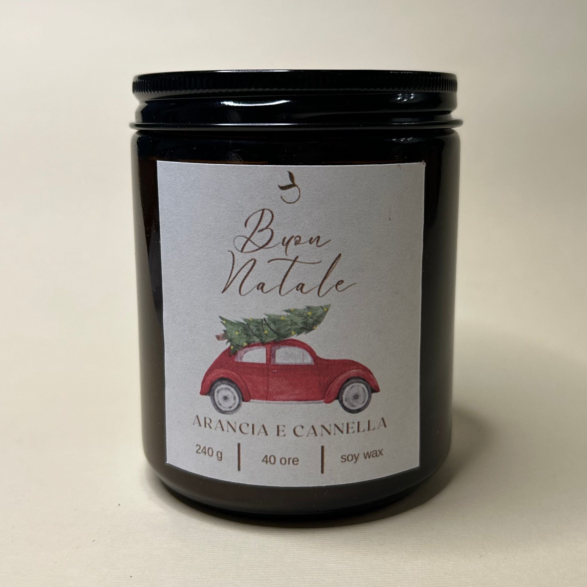 Candela Natalizia Arancia e Cannella