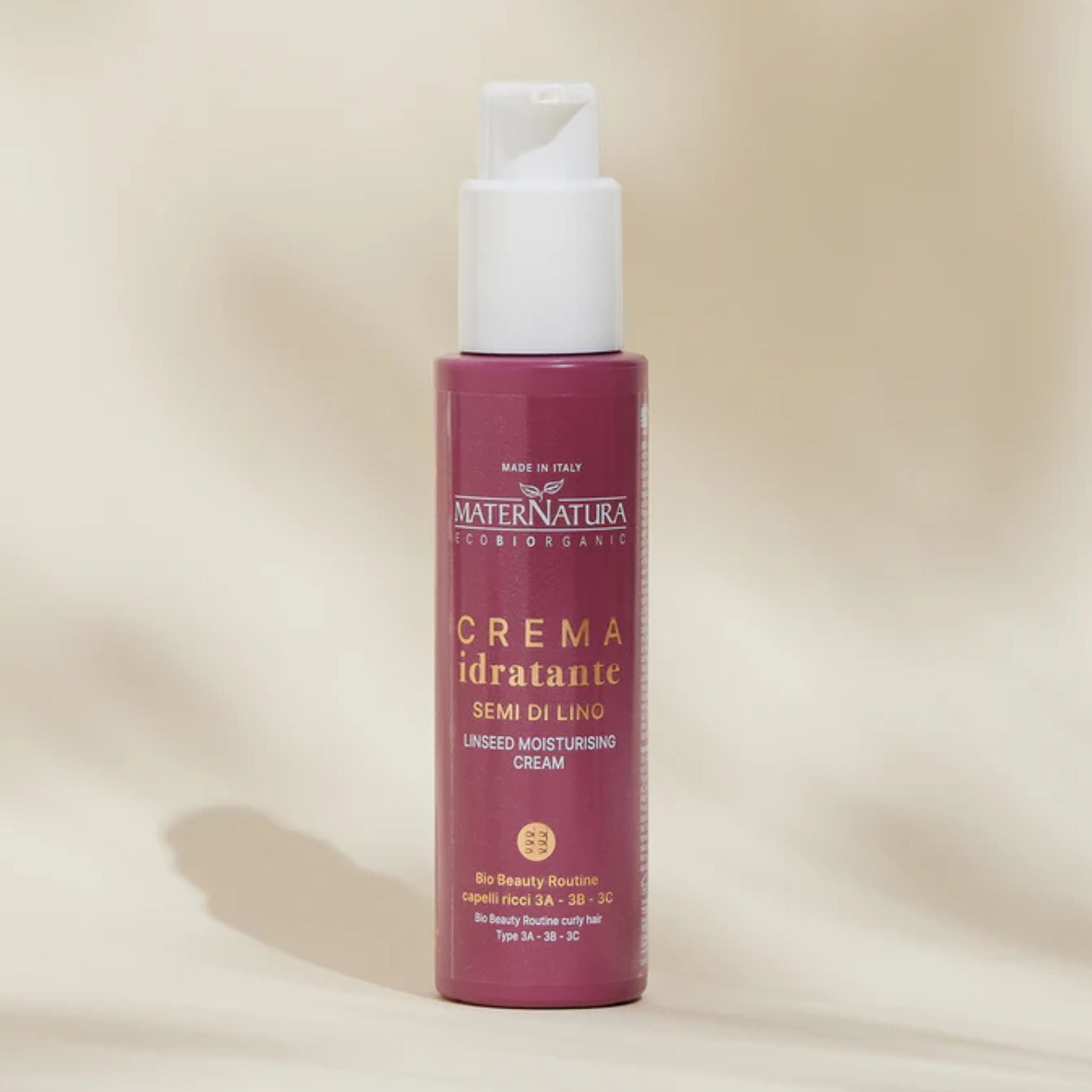 Crema Idratante Capelli Ricci ai Semi di Lino
