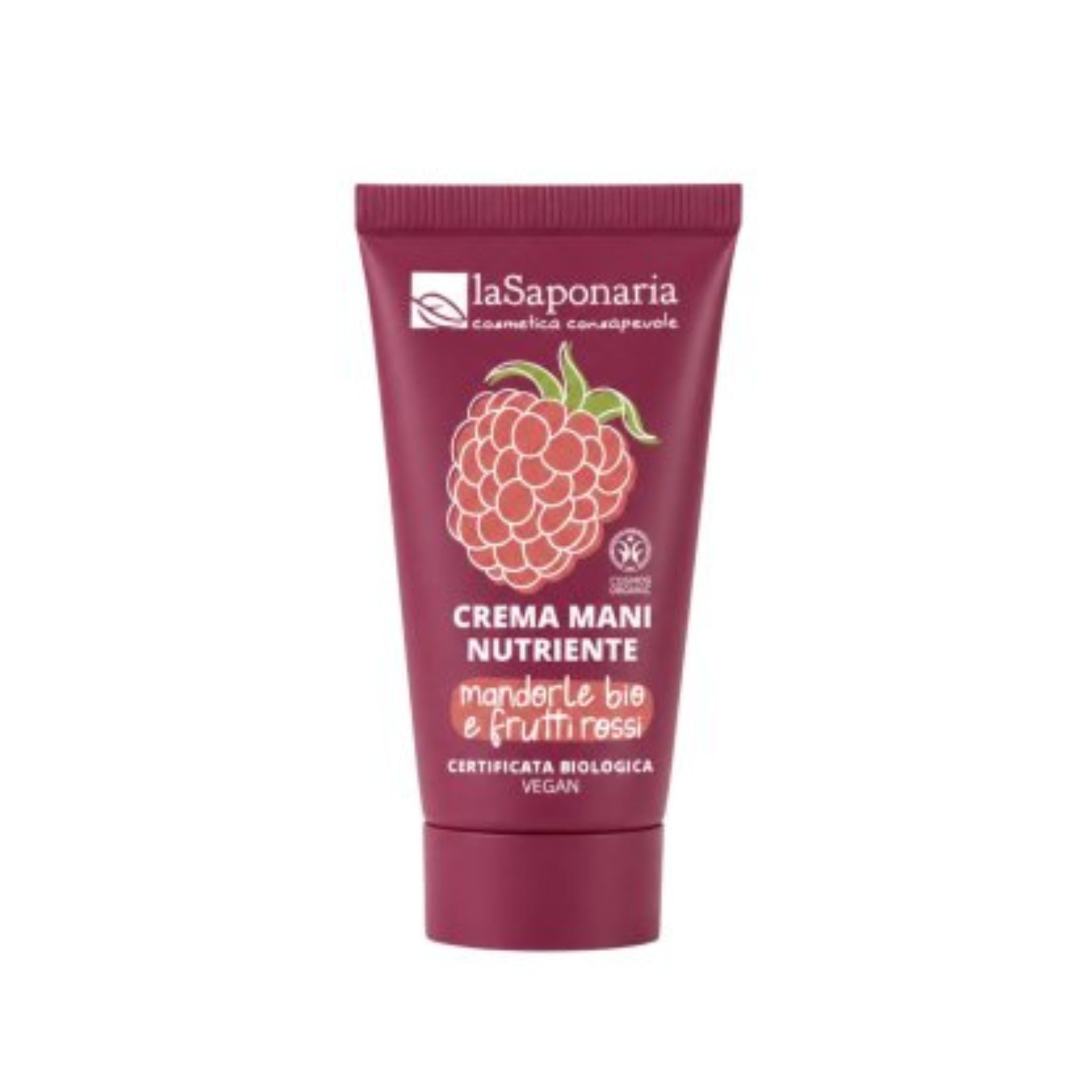 Crema mani nutriente - Mandorle e Frutti rossi