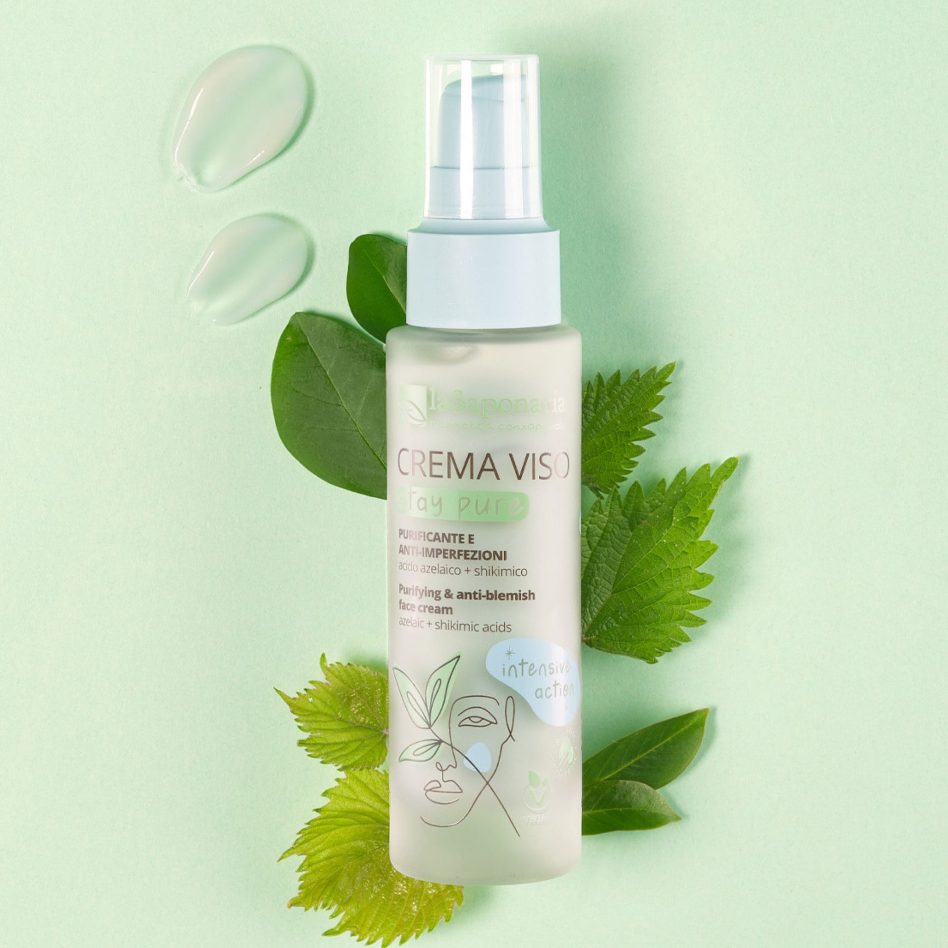 Crema viso Stay Pure
