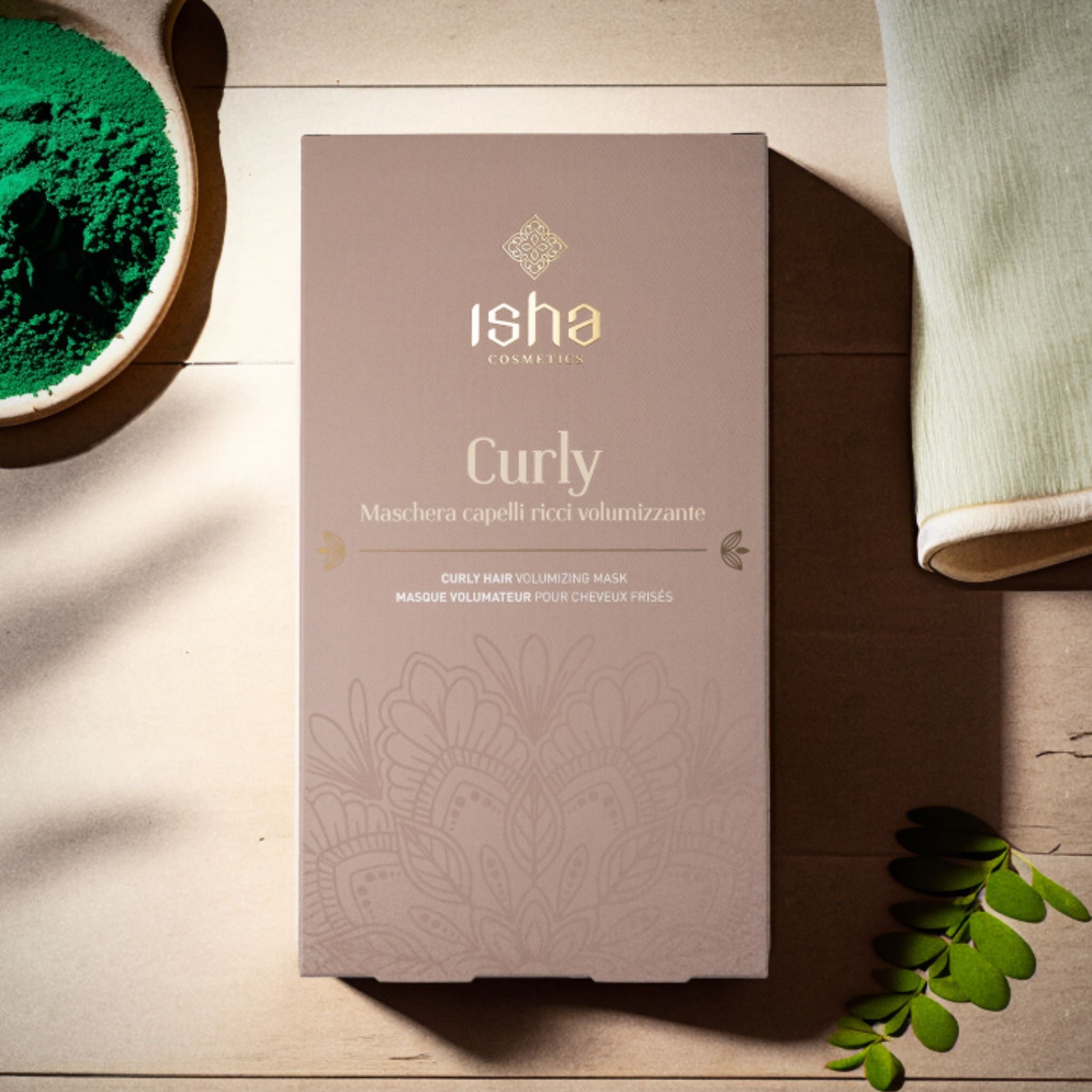Curly - Maschera per Capelli Ricci Volumizzante
