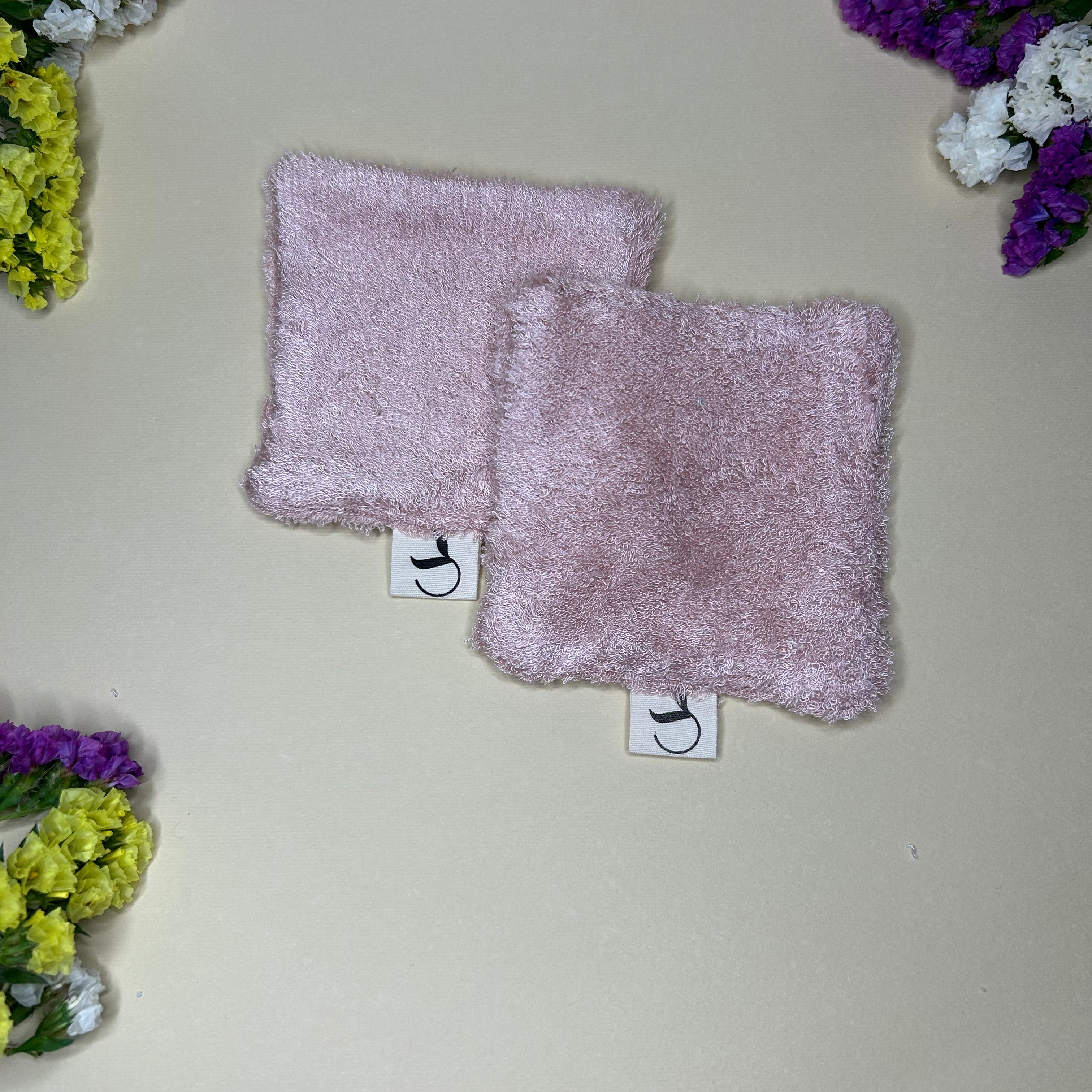Pad Struccanti Rosa Antico - Handmade
