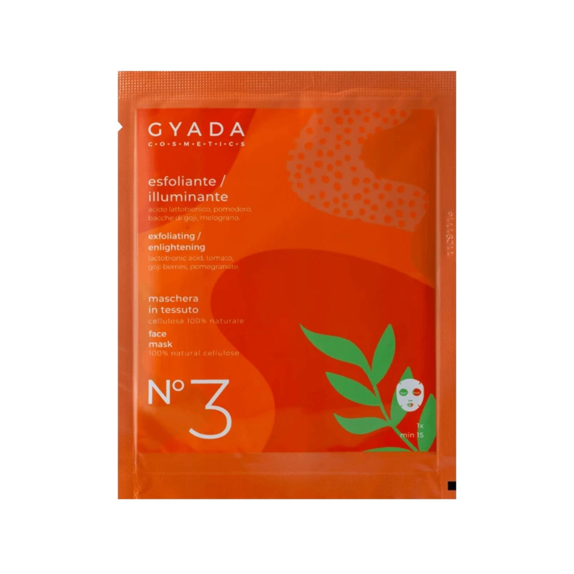Maschera in Tessuto n.3 - Esfoliante e Illuminante