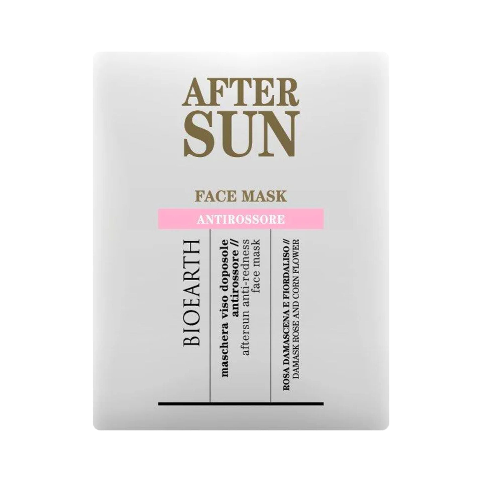 Maschera viso antirossore