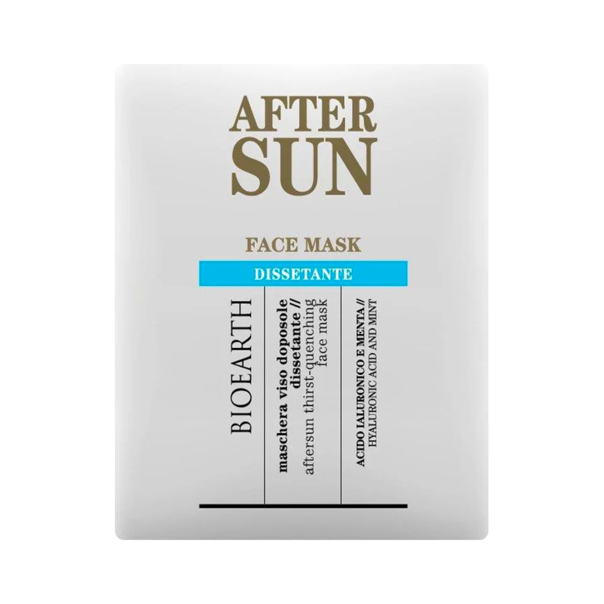 Maschera viso dissetante
