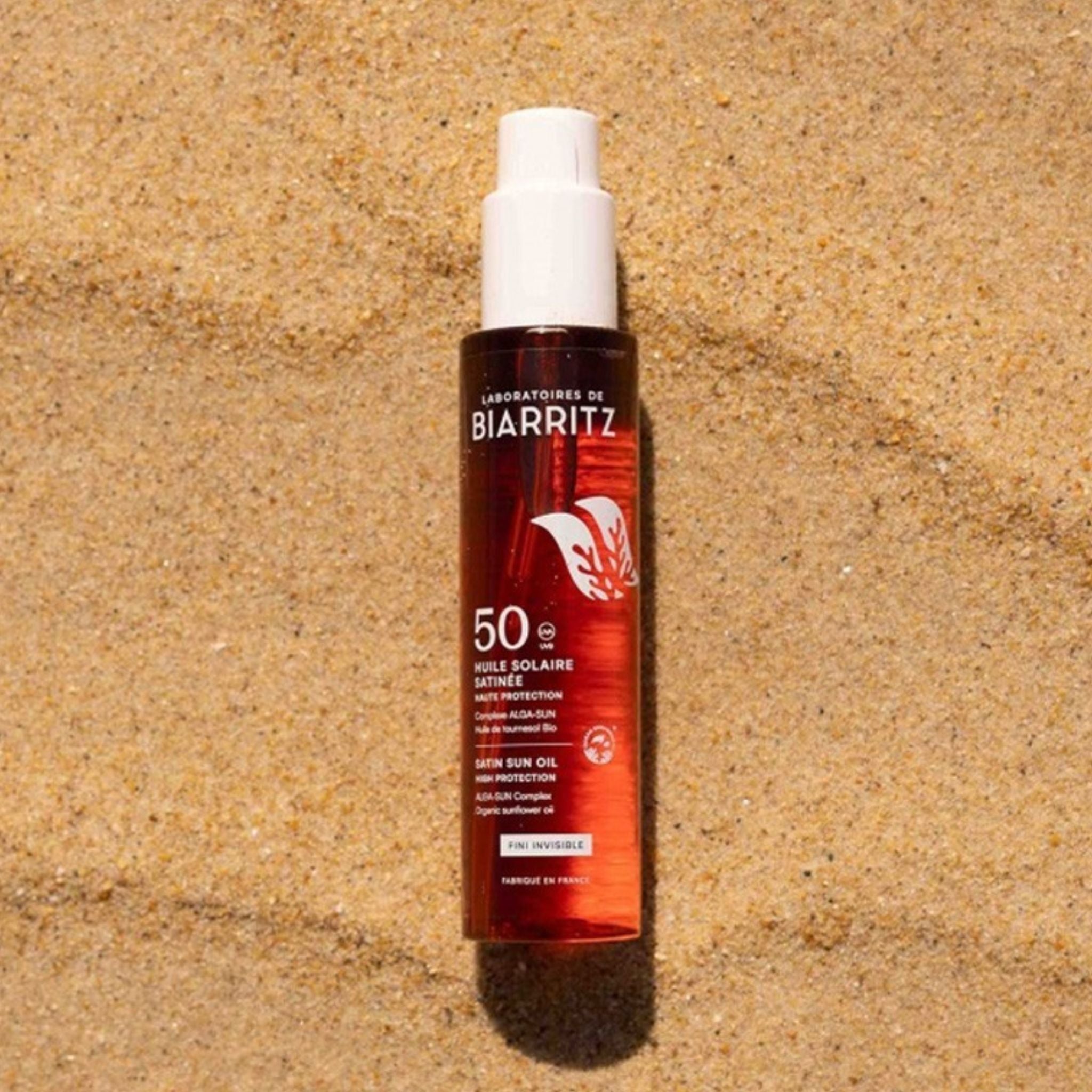 Olio Solare Satinato Viso, Corpo e Capelli SPF 50