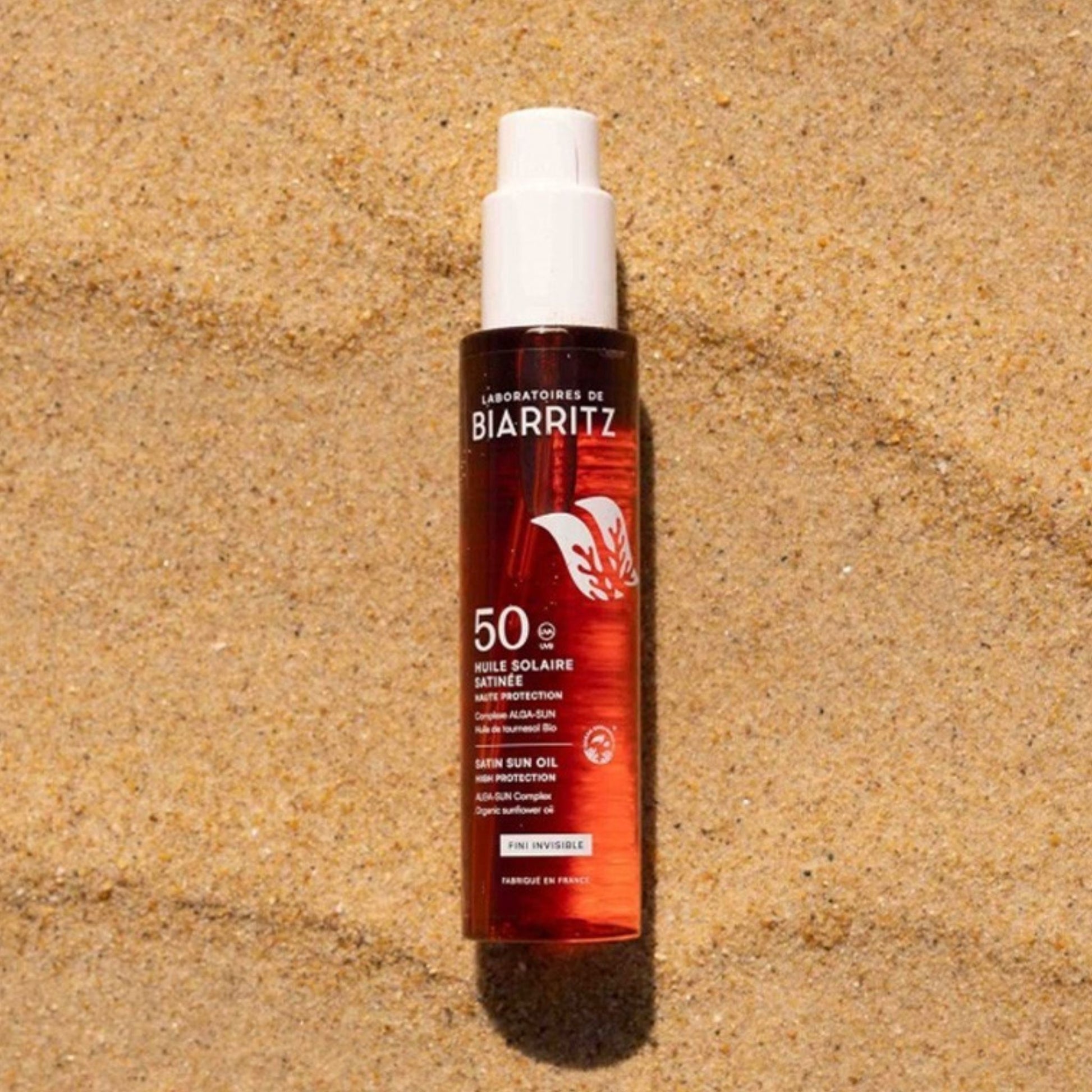 Olio Solare Satinato Viso, Corpo e Capelli SPF 50
