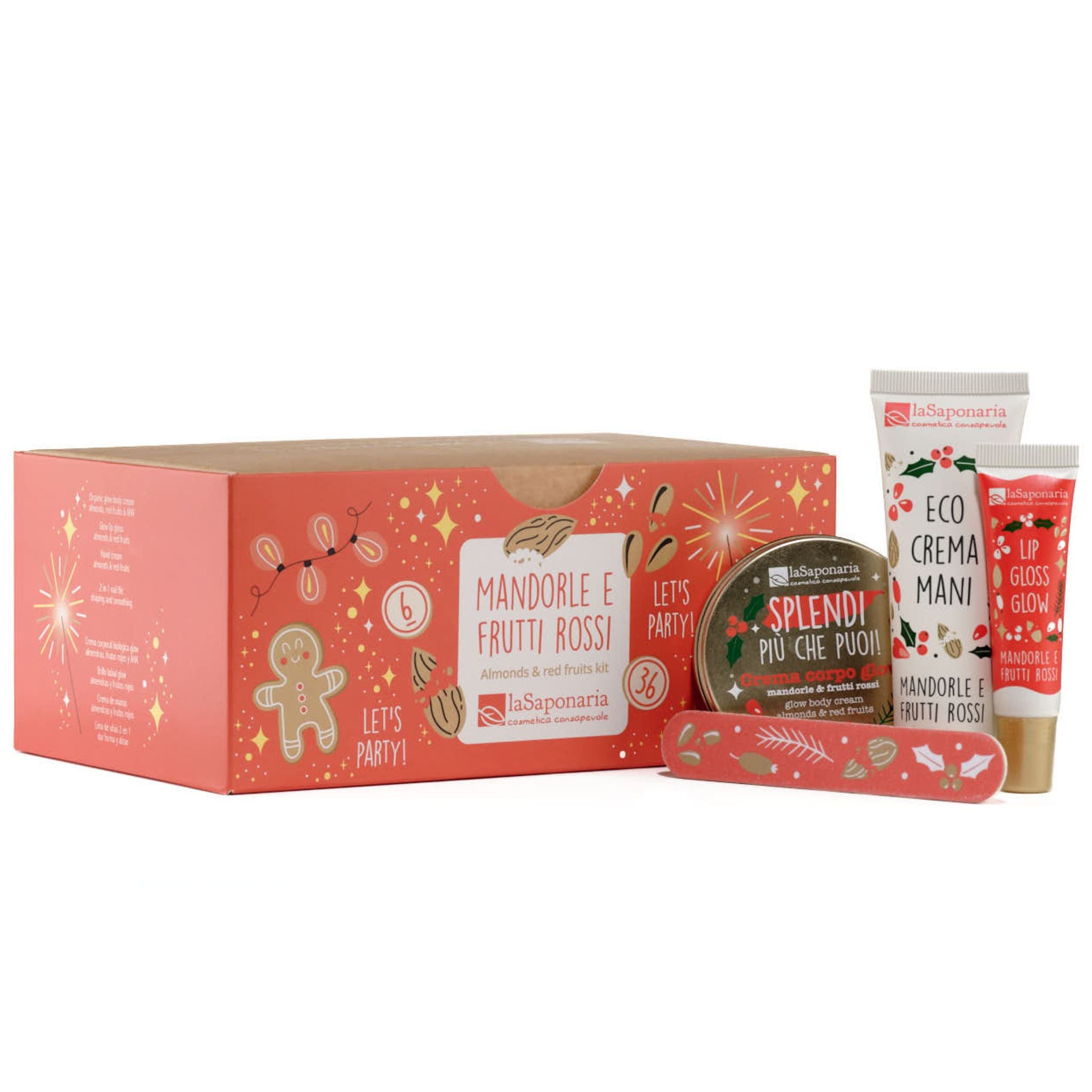 Mandorle e frutti rossi - Cofanetto per le Feste