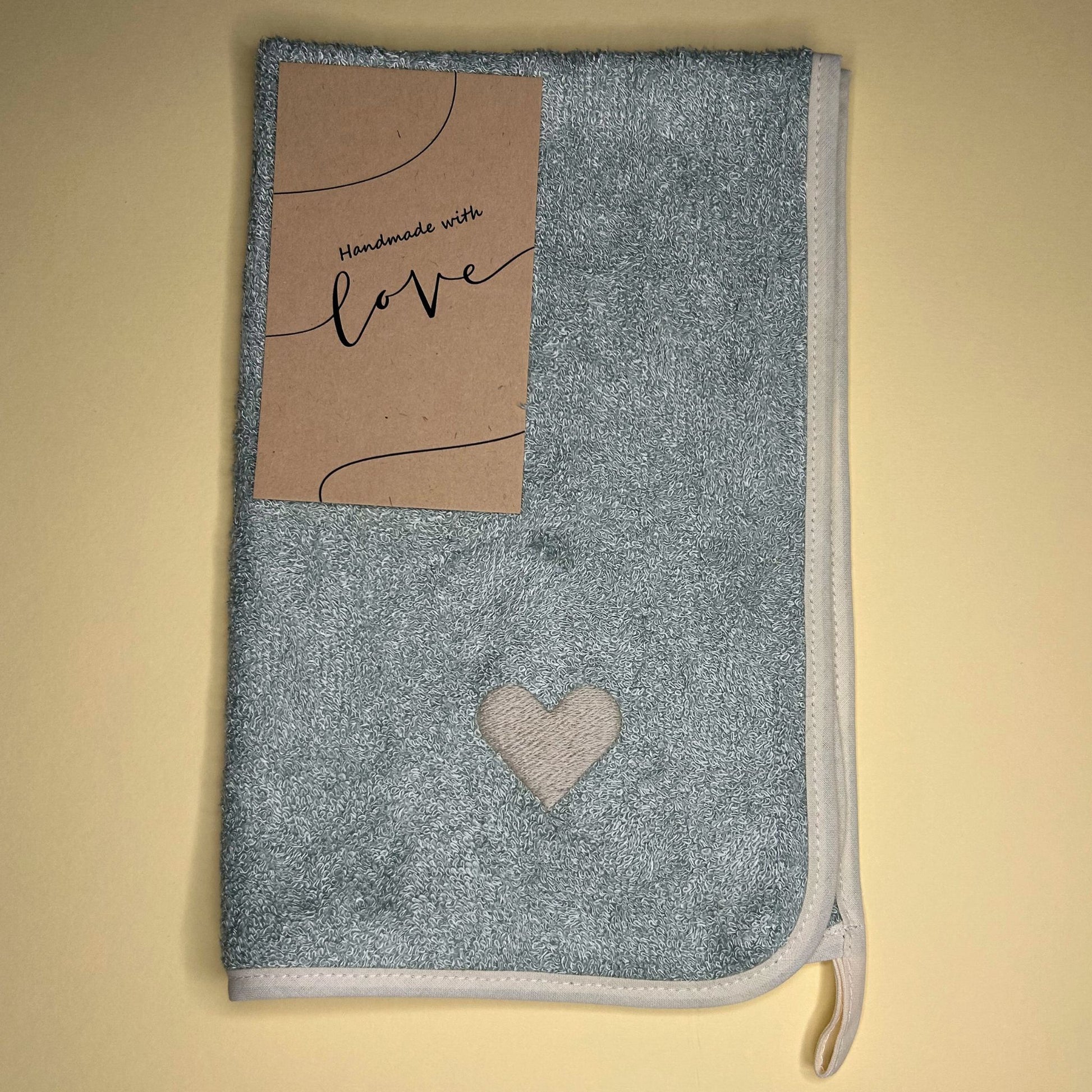 Asciugamano Viso Bambù Verde