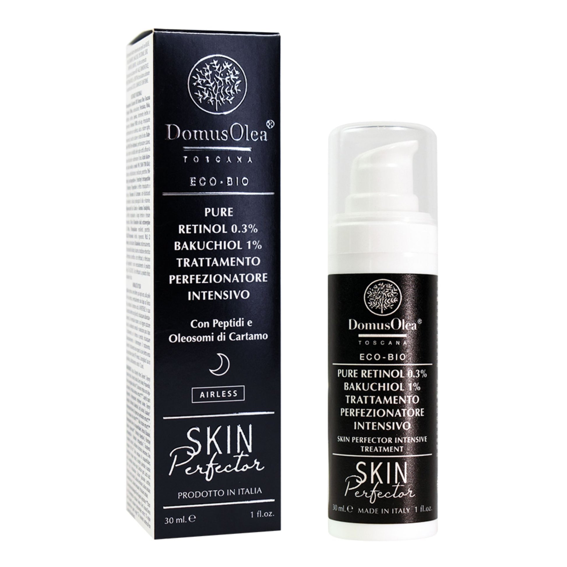 Pure Retinol 0,3% Bakuchiol 1% Trattamento Perfezionatore Intensivo