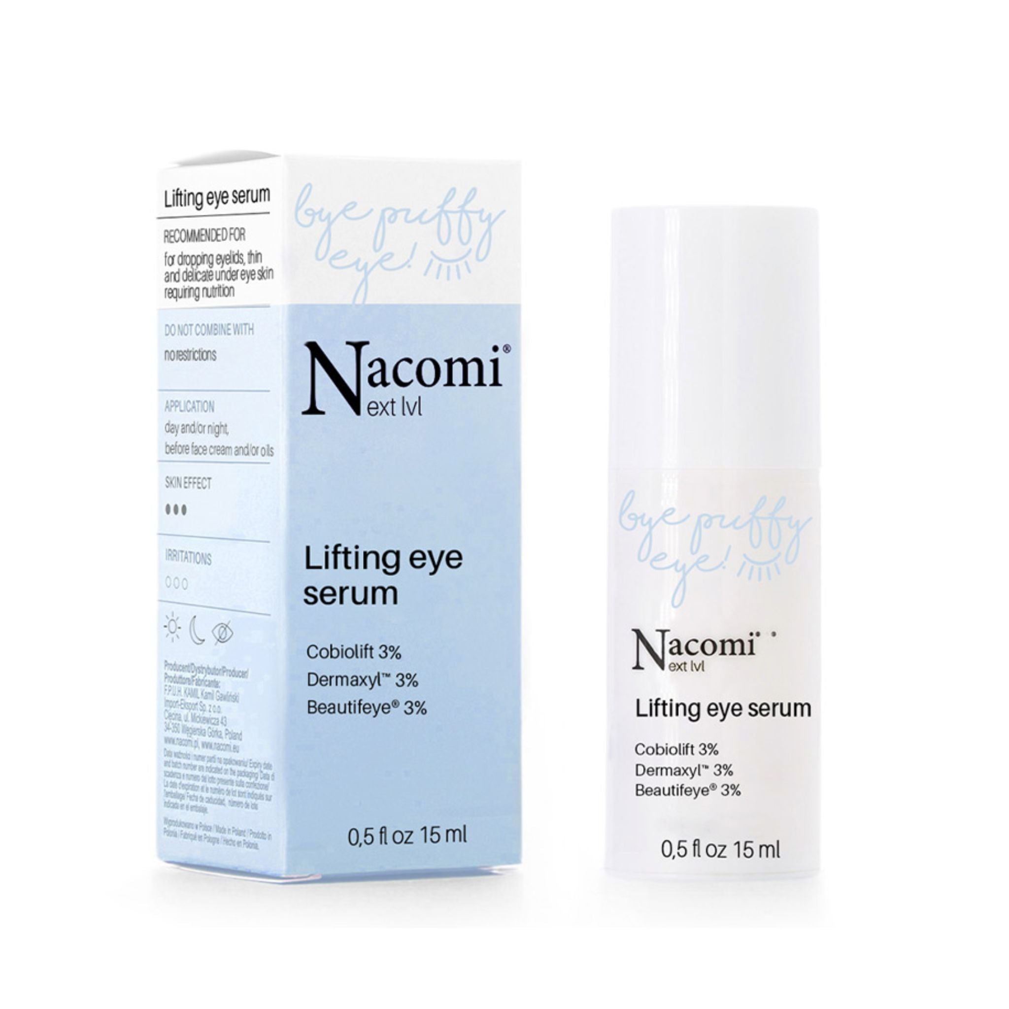 SIERO OCCHI LIFTING "BYE PUFFY EYE"