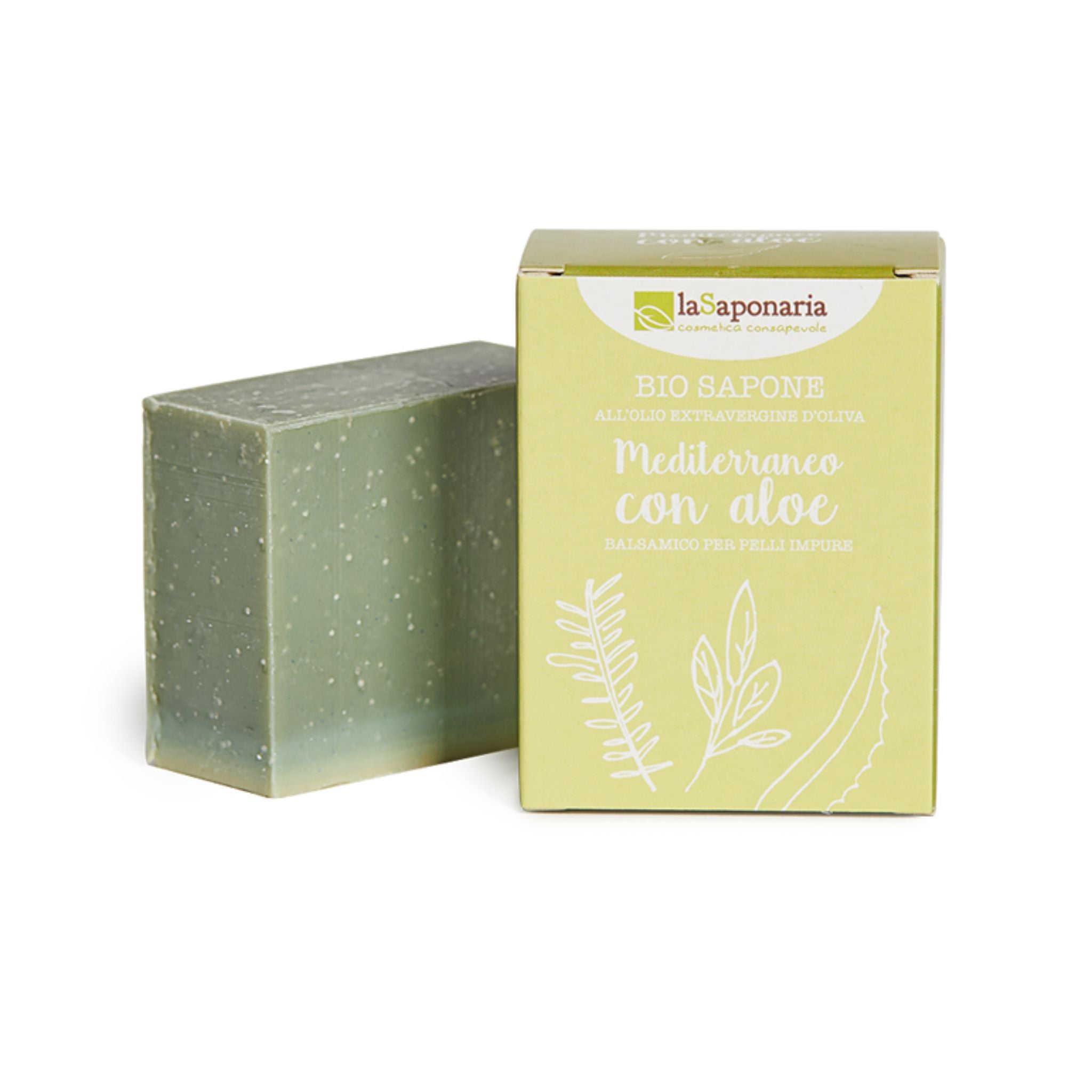 Sapone mediterraneo con aloe

