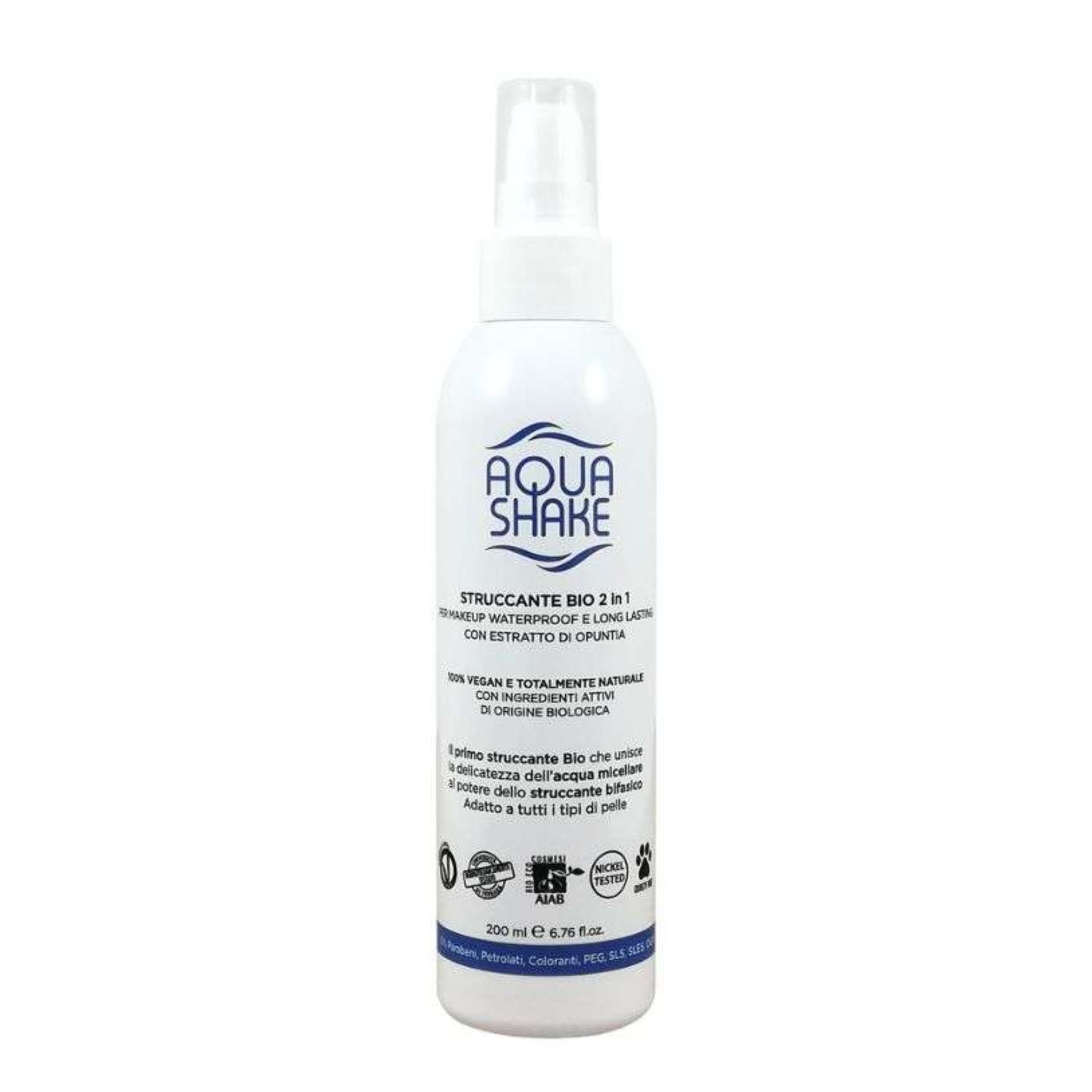 Struccante Bifasico e Acqua Micellare Naturale – Aqua Shake